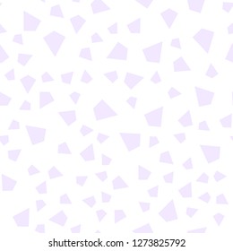 Light Purple vector seamless, isometric layout with lines, triangles. Glitter abstract illustration with triangular shapes. Design for wallpaper, fabric makers.