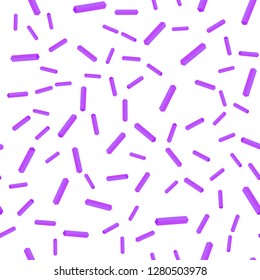 Light Purple vector seamless, isometric background with stright stripes. Modern geometrical abstract illustration with Lines. Pattern for trendy fabric, wallpapers.