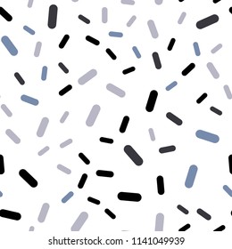 Light Purple vector seamless layout with flat lines. Glitter abstract illustration with colored sticks. Smart design for your business advert.