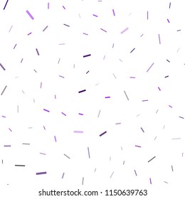 Light Purple vector seamless layout with flat lines. Modern geometrical abstract illustration with staves. The pattern can be used for busines ad, booklets, leaflets