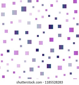 Light Purple vector seamless layout with lines, rectangles. Abstract gradient illustration with rectangles. Smart design for your business advert.