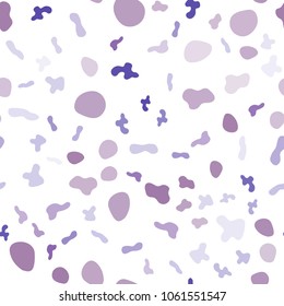 Light Purple vector seamless pattern with lamp shapes. Shining illustration, which consist of blurred lines, circles. A new texture for your  ad, booklets, leaflets.