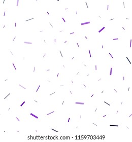 Light Purple vector seamless pattern with narrow lines. Lines on blurred abstract background with gradient. The template can be used as a background.