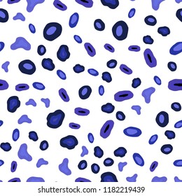 Light Purple vector seamless pattern with spheres. Blurred bubbles on abstract background with colorful gradient. Pattern for design of window blinds, curtains.