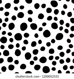 Light Purple vector seamless pattern with spheres. Glitter abstract illustration with blurred drops of rain. Template for business cards, websites.