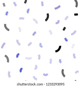 Light Purple vector seamless pattern with bent ribbons. Colorful illustration in abstract marble style with gradient. Pattern for your business design.