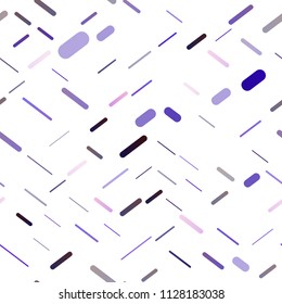 Light Purple vector seamless template with repeated sticks. Lines on blurred abstract background with gradient. Smart design for your business advert.