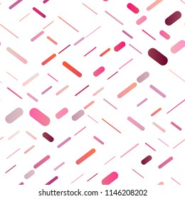 Light Purple vector seamless template with repeated sticks. Lines on blurred abstract background with gradient. Best design for your ad, poster, banner.