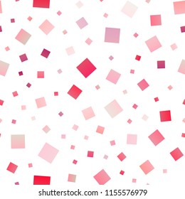 Light Purple vector seamless template with crystals, rectangles. Illustration with set of colorful rectangles. Smart design for your business advert.