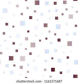 Light Purple vector seamless template with crystals, rectangles. Decorative design in abstract style with rectangles. Modern template for your landing page.