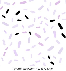 Light Purple vector seamless template with repeated sticks. Modern geometrical abstract illustration with Lines. Pattern for ads, posters, banners.