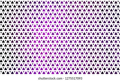 Light Purple vector seamless template with crystals, triangles. Abstract gradient illustration with triangles. Template for business cards, websites.