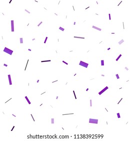 Light Purple vector seamless texture in rectangular style. Beautiful illustration with rectangles and squares. The template can be used as a background.