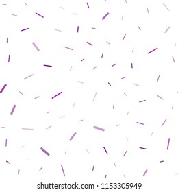 Light Purple vector seamless texture with colored lines. Shining colored illustration with narrow lines. Best design for your ad, poster, banner.