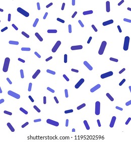 Light Purple vector seamless texture with colored lines. Shining colored illustration with sharp stripes. Best design for your ad, poster, banner.