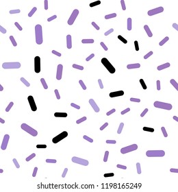 Light Purple vector seamless texture with colored lines. Modern geometrical abstract illustration with Lines. Template for your beautiful backgrounds.