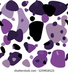 Light Purple vector seamless texture with disks. Modern abstract illustration with colorful water drops. Texture for window blinds, curtains.