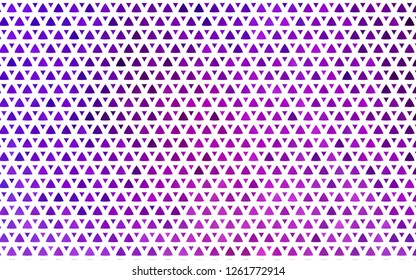 Light Purple vector seamless texture in triangular style. Modern abstract illustration with colorful triangles. Design for textile, fabric, wallpapers.