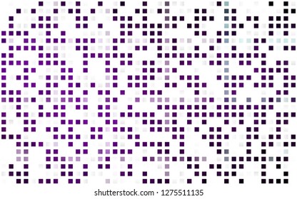 Light Purple vector seamless texture in rectangular style. Decorative design in abstract style with rectangles. Pattern for trendy fabric, wallpapers.