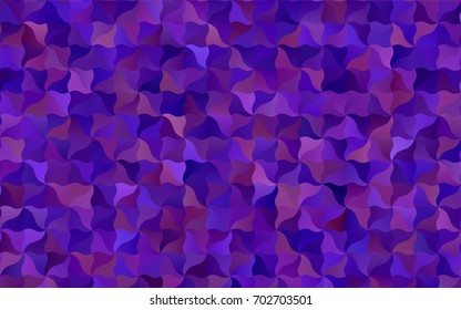 Light Purple vector shining cranked background. Shining crooked illustration in a brand-new style. The pattern of blurred lines for your business design.