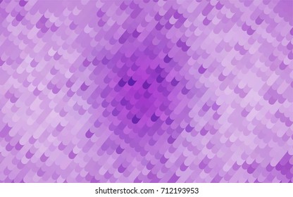 Light Purple vector shining cranked template. Shining crooked illustration in a brand-new style. The elegant pattern can be used as part of a brand book.