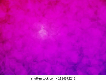 Light Purple vector shining hexagonal pattern. Creative geometric illustration in Origami style with gradient. The elegant pattern can be used as part of a brand book.