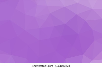 Light Purple vector shining hexagonal background. Brand new colored illustration in blurry style with gradient. Brand new design for your business.