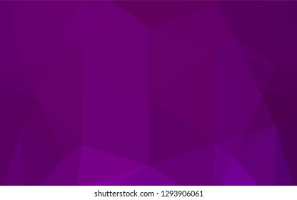 Light Purple vector shining hexagonal background. A completely new color illustration in a vague style. The textured pattern can be used for background.