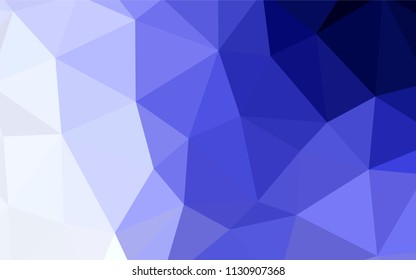 Light Purple vector shining triangular backdrop. Shining colorful illustration with triangles. Pattern for a brand book's backdrop.