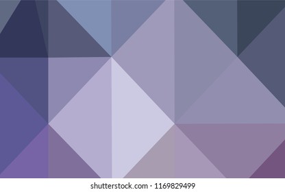 Light Purple vector shining triangular cover. Colorful illustration in abstract style with gradient. The best triangular design for your business.