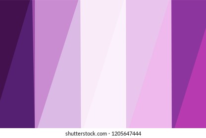 Light Purple vector shining triangular cover. Creative geometric illustration in Origami style with gradient. Brand-new design for your business.