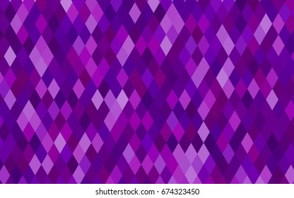 Light Purple vector shining triangular pattern. Colorful abstract illustration with gradient. A new texture for your design.