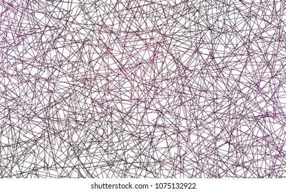 Light Purple vector of small triangles on white background. Illustration of abstract texture of triangles. Pattern design for banner, poster, cover.