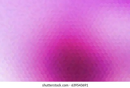 Light Purple vector of small triangles on white background. Illustration of abstract texture of triangles. Pattern design for banner, poster, cover.