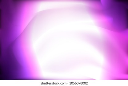 Light Purple vector template with abstract circles. A sample with blurred bubble shapes. Marble design for your web site.