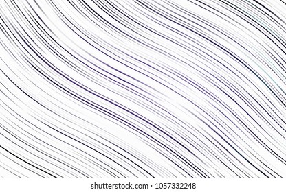 Light Purple vector template with abstract lines. Creative geometric illustration in marble style with gradient. New composition for your brand book.