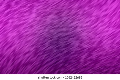Light Purple vector template with abstract lines. A sample with blurred bubble shapes. Brand-new design for your ads, poster, banner.