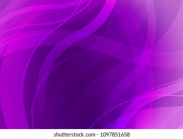 Light Purple vector template with abstract lines. Geometric illustration in marble style with gradient.  Brand new design for your ads, poster, banner.