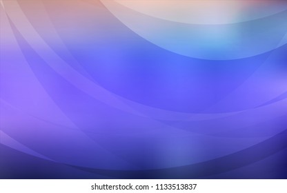 Light Purple vector template with abstract circles. Shining illustration, which consist of blurred lines, circles. A completely new template for your business design.