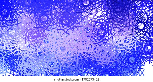 Light Purple vector template with abstract forms. Simple design in abstract style with gradient forms. Modern design for your ads.