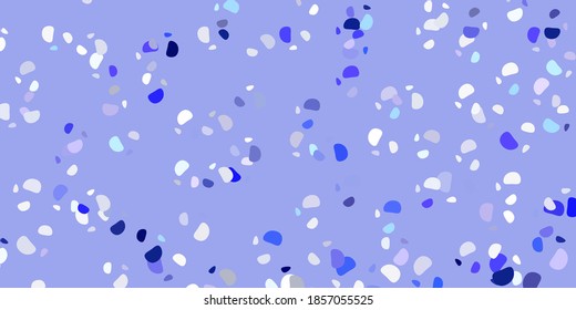 Light purple vector template with abstract forms. Colorful illustration with simple gradient shapes. Modern design for your ads.