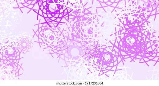 Light Purple vector template with abstract forms. Illustration with colorful shapes in abstract style. Smart design for your business.