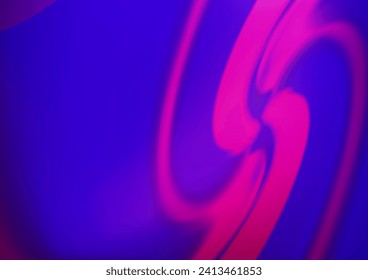 Light Purple vector template with abstract lines. A sample with blurred bubble shapes. A completely new template for your business design.
