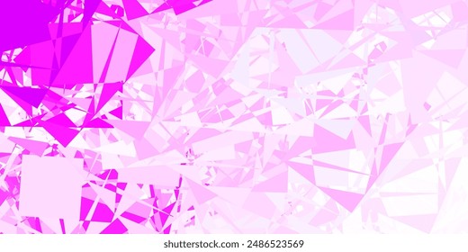 Light Purple vector template with abstract forms. Modern abstract illustration with gradient random forms. Background for cell phones.