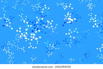 Plantilla de Vector púrpura claro con estructura de inteligencia artificial. Estructura AI de color con líneas y puntos degradados. Patrón para el cartel, Anuncio de la tecnología.