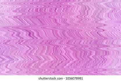 Light Purple vector template with bent lines. Glitter abstract illustration with wry lines. Brand-new design for your ads, poster, banner.