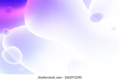 Light Purple vector template with bent lines. A completely new color illustration in memphis style. A completely new memphis design for your business.