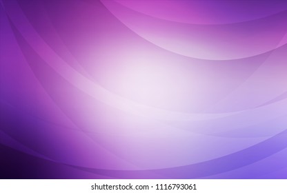 Light Purple vector template with bent ribbons. Brand-new colored illustration in marble style with gradient. The best blurred design for your business.