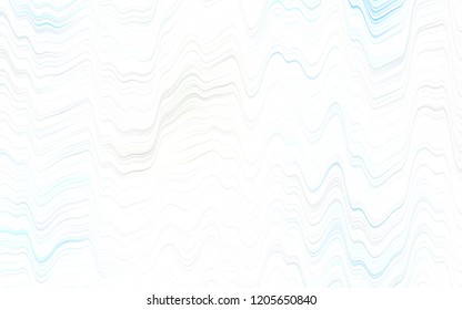 Light Purple vector template with bent ribbons. A completely new color illustration in marble style. New composition for your brand book.