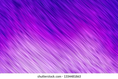 Light Purple vector template with bent lines. Brand new colored illustration in marble style with gradient. A new texture for your  ad, booklets, leaflets.